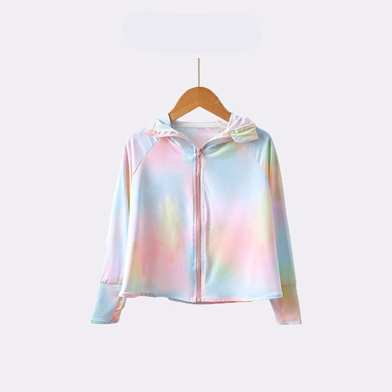 Kinder UV-Schutzjacke mit Kapuze und atmungsaktiven Eigenschaften Echo Archiv