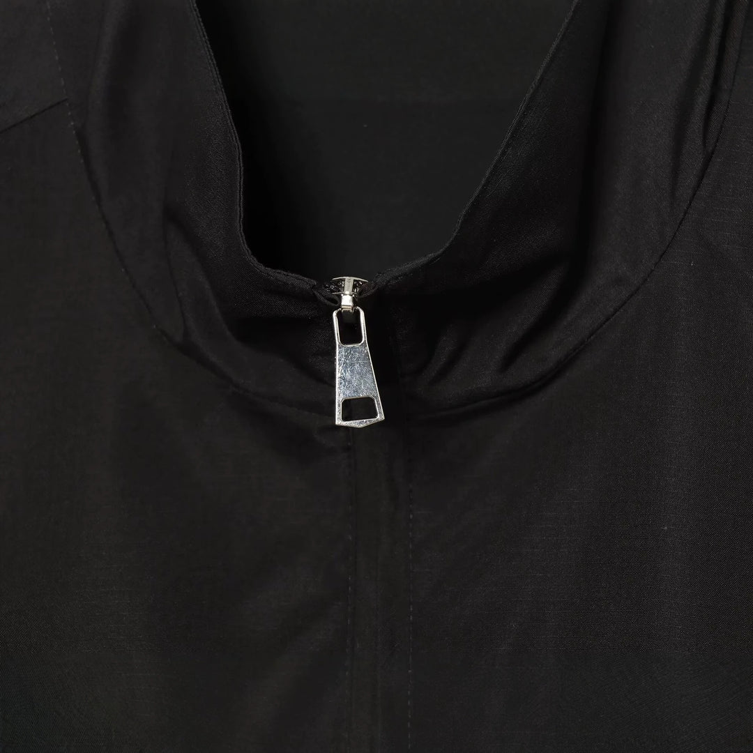Damen Leichter Blouson mit Stehkragen, Tunnelzug‑Taille und Tüllsaum Echo Archiv