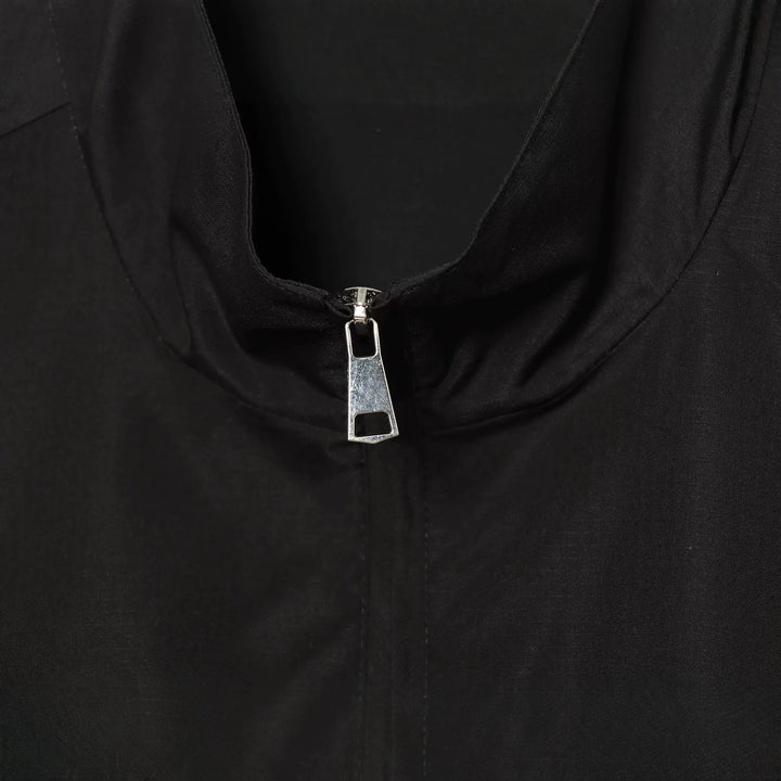 Damen Leichter Blouson mit Stehkragen, Tunnelzug‑Taille und Tüllsaum Echo Archiv