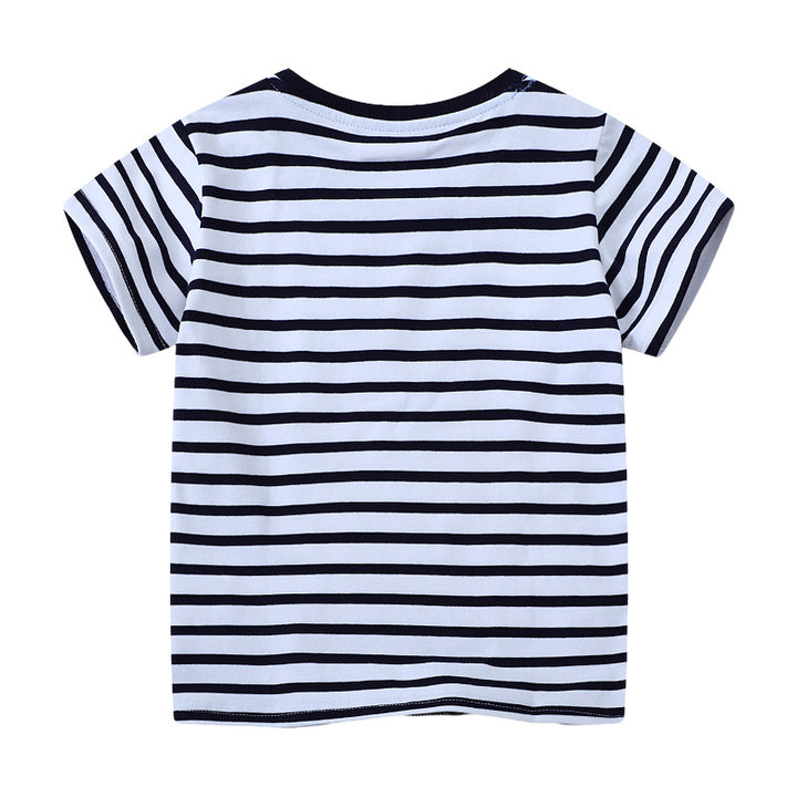 Jungen T-Shirt mit bezauberndem Baustellenfahrzeug-Design Echo Archiv