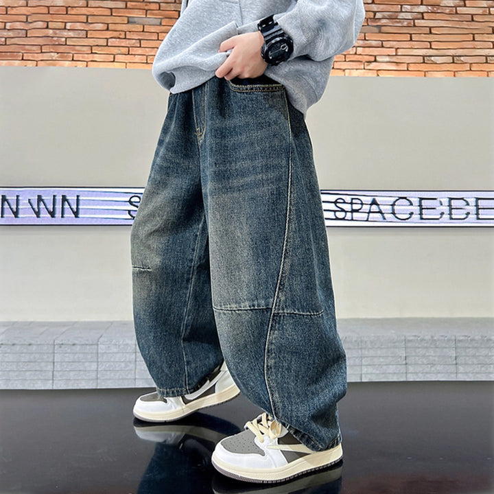 Unisex weite Jeans mit lässigem Design Echo Archiv