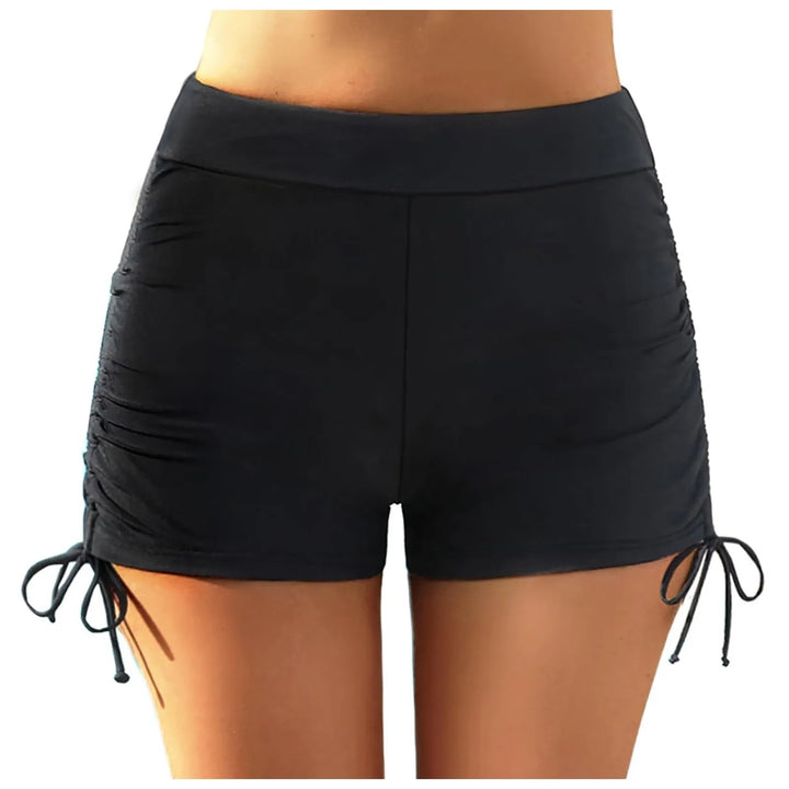 Damen sportliche Badeshorts mit verstellbarem Bund Echo Archiv