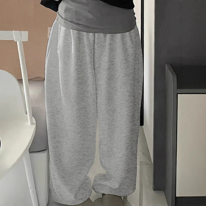 Damen bequeme Sweatpants mit elastischem Bund und legerem Schnitt Echo Archiv