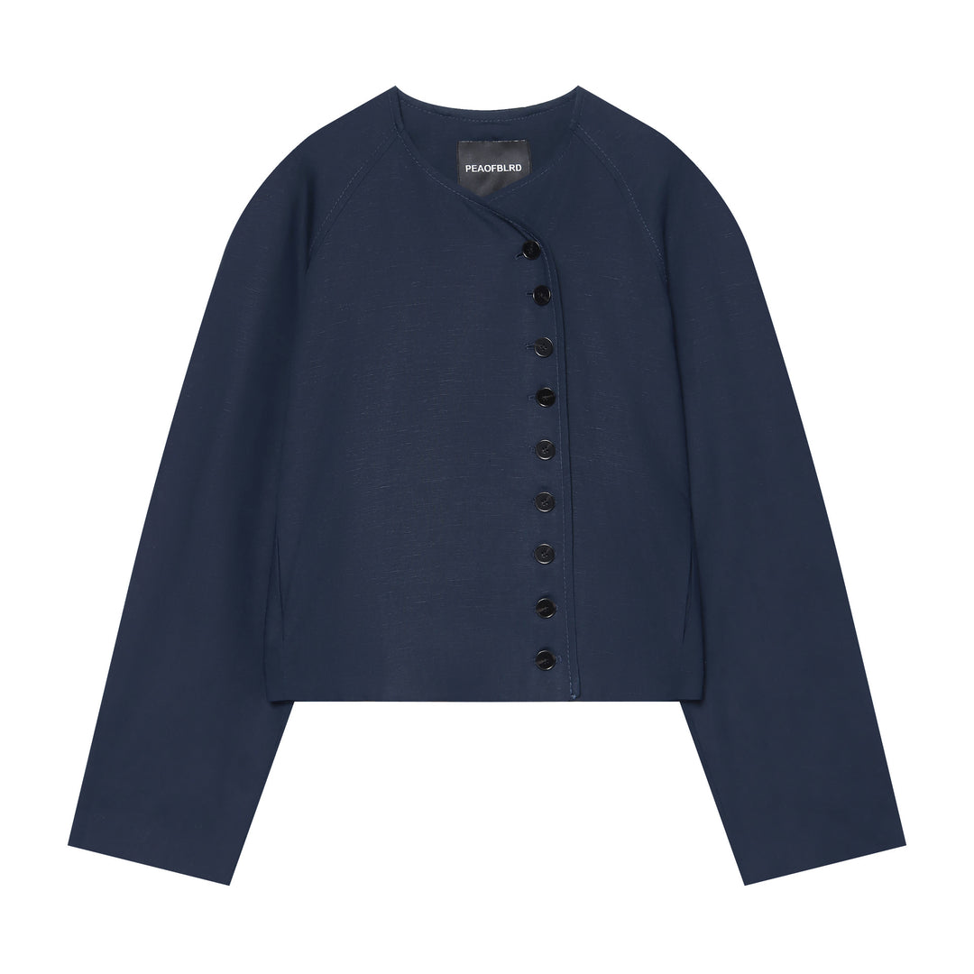 Damen weite High‑Waist Culottehose mit Bundfalten und verdecktem Verschluss Echo Archiv