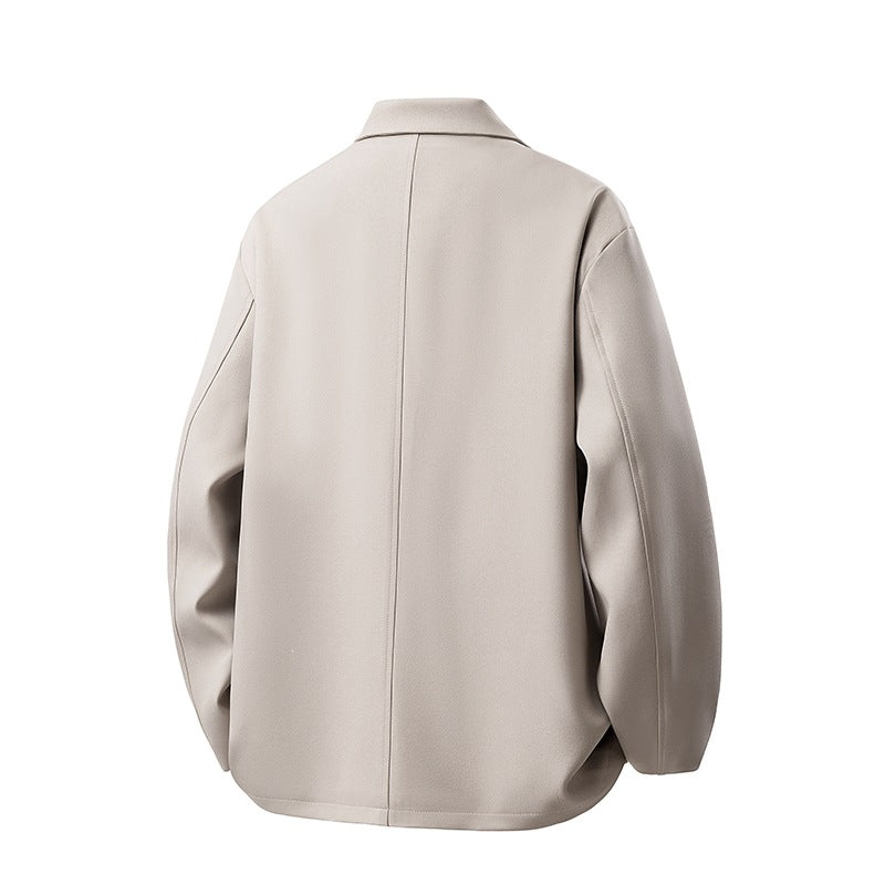 Herren Oversize-Sakko-Jacke mit legerer Overshirt-Silhouette Echoarchiv