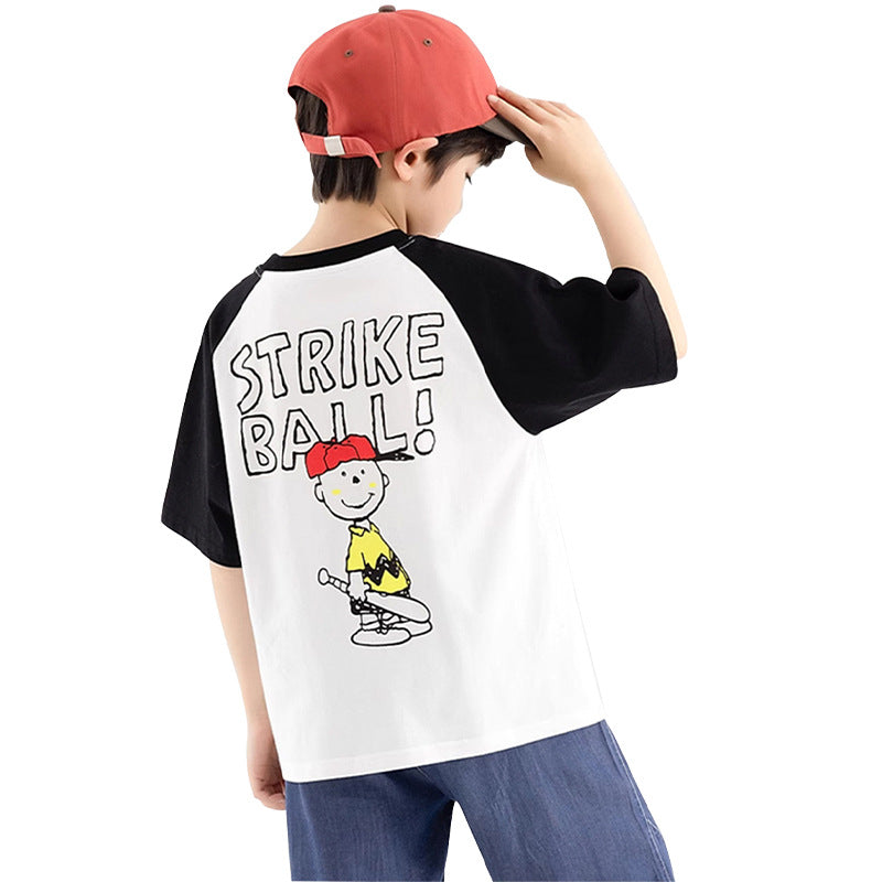 Boys T-Shirt mit coolem Comic-Motiv Echo Archiv