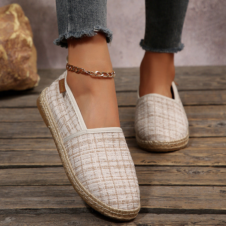 Damen Espadrilles mit rutschfester Sohle und anatomischem Fußbett – Lioré