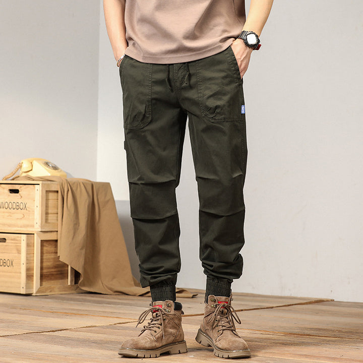 Herren Cargohose mit elastischem Bund und praktischen Mehrzwecktaschen Echoarchiv