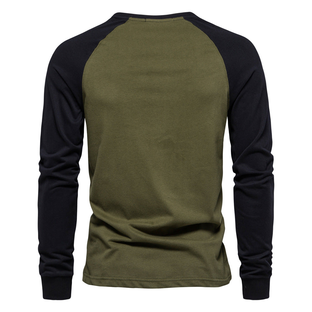 Herren Langarmshirt mit markantem Raglan-Design Echoarchiv
