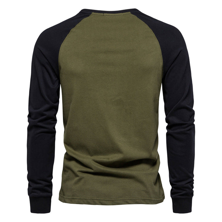 Herren Langarmshirt mit markantem Raglan-Design Echoarchiv
