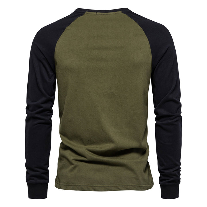 Herren Langarmshirt mit markantem Raglan-Design Echoarchiv