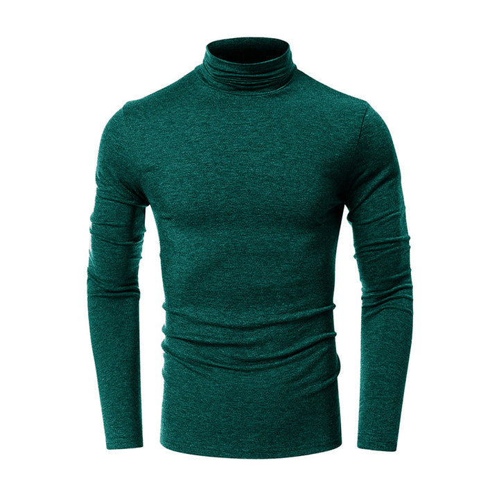 Herren Stehkragenpullover aus weichem Baumwollmix Echoarchiv