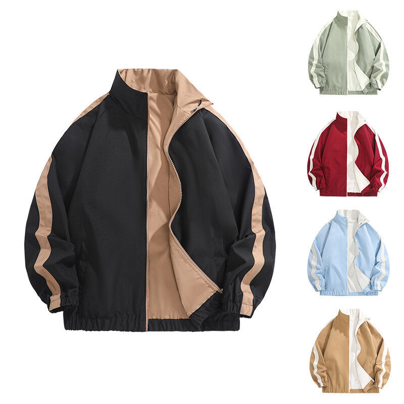 Herren modische Freizeitjacke mit sportlichem Schnitt und kontrastierenden Akzenten Echoarchiv