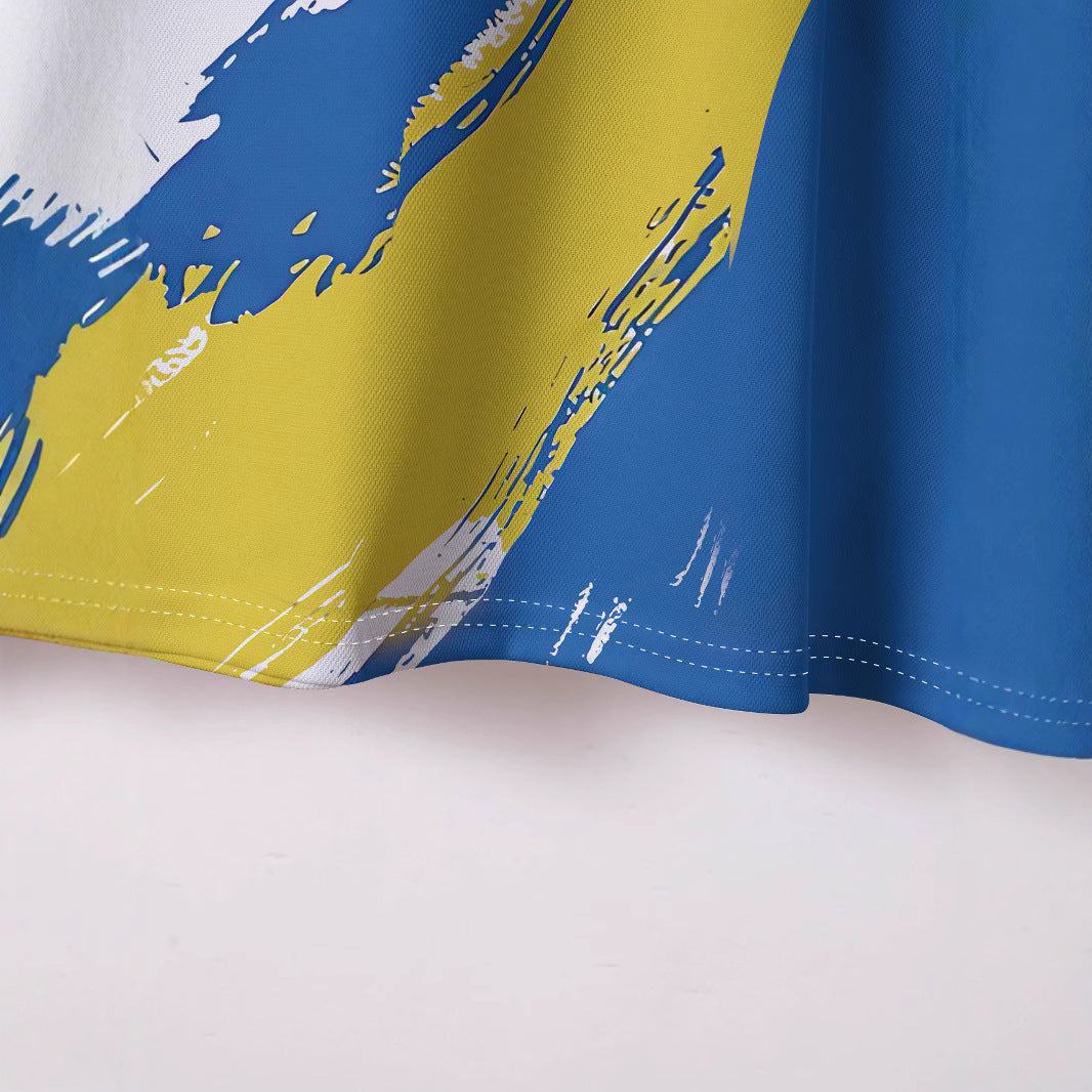 Herren Premium Poloshirt mit dynamischem Farbverlauf Echoarchiv