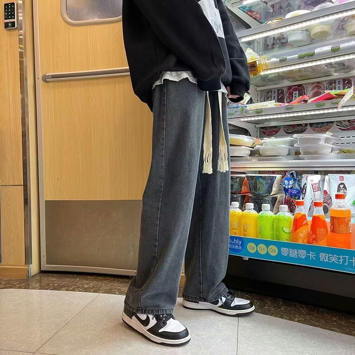 Herren Komfortable und modische Baggy-Jeans Echoarchiv