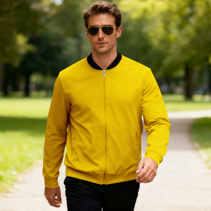 Herren Sportliche Bomberjacke Echoarchiv