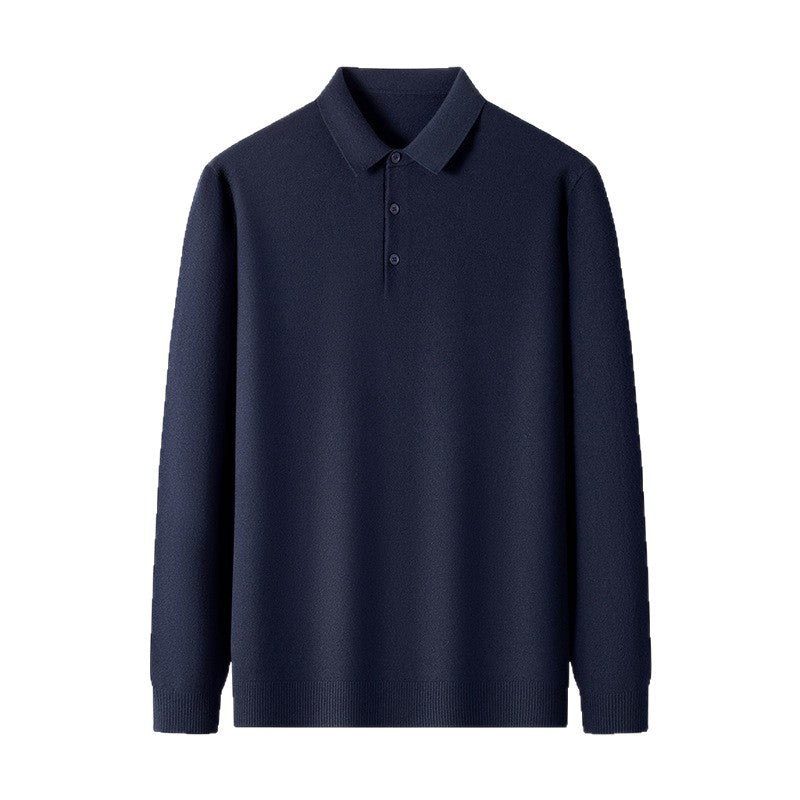 Herren Langarm-Polo-Shirt Echoarchiv