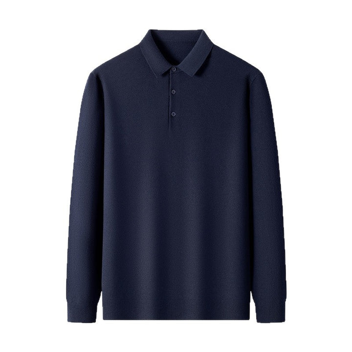 Herren Langarm-Polo-Shirt Echoarchiv