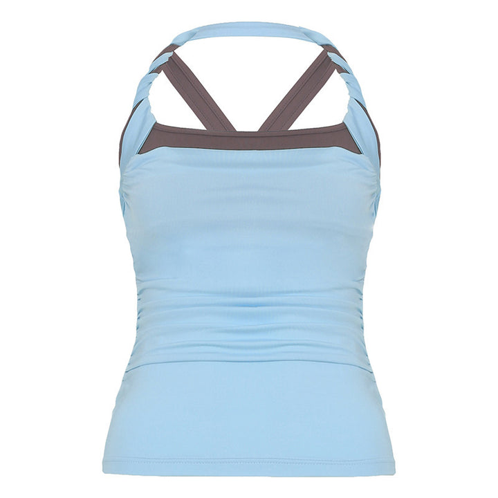 Damen Sportliches Tanktop mit modischem Trägerdesign und figurformendem Schnitt Echo Archiv