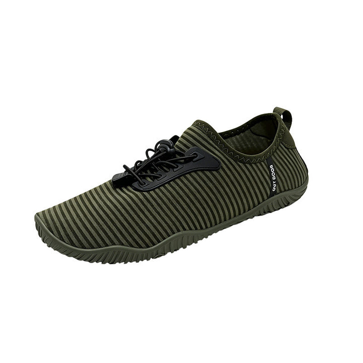 Damen Atmungsaktive Strick-Freizeitschuhe mit rutschfester Flexsohle und Schnell-Lacing Echoarchiv