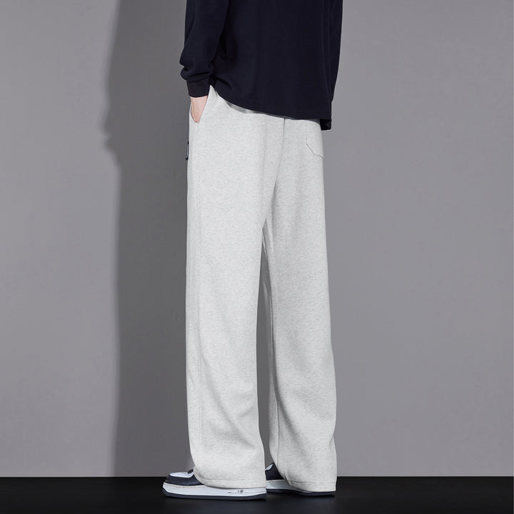 Herren Locker geschnittene Sweatpants mit Kordelzug und geradem Bein Echo Archiv