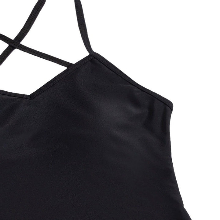 Damen Einteiler Badeanzug mit elegantem Wickelrock Echo Archiv