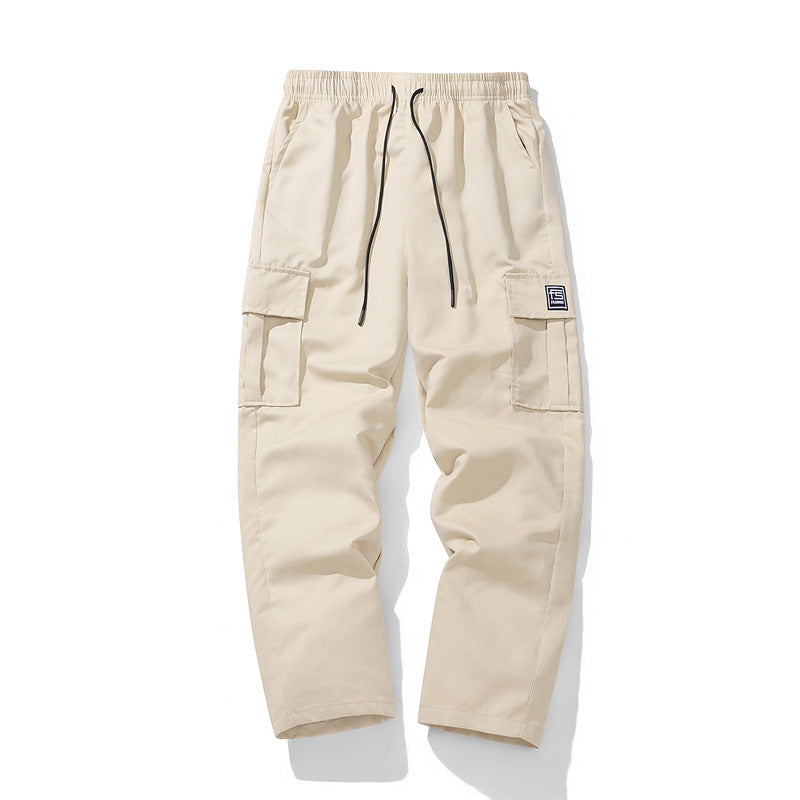 Herren Bequeme Karo Cargo-Hosen Echo Archiv