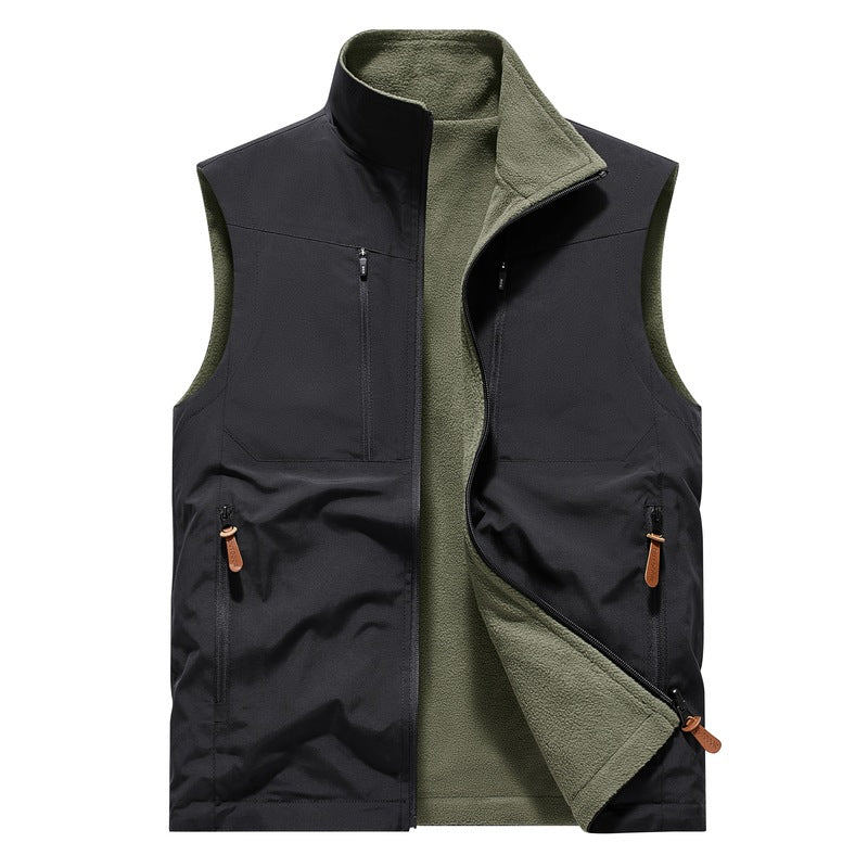Herren Multifunktionale Fleece-Weste Echo Archiv