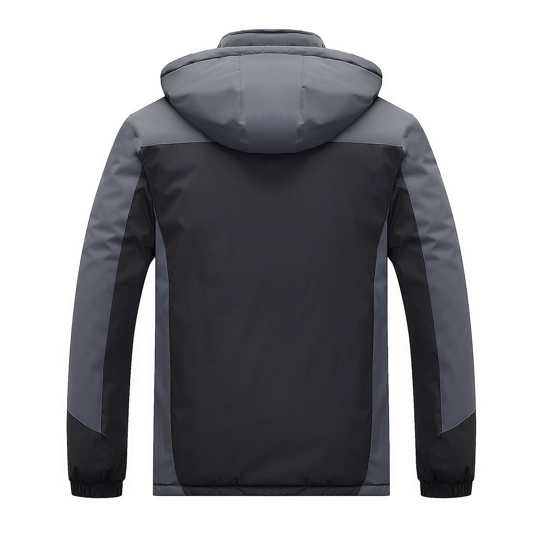 Herren Wasser- und winddichte Outdoorjacke mit wärmender Fleece-Innenlage und abnehmbarer Kapuze Echo Archiv