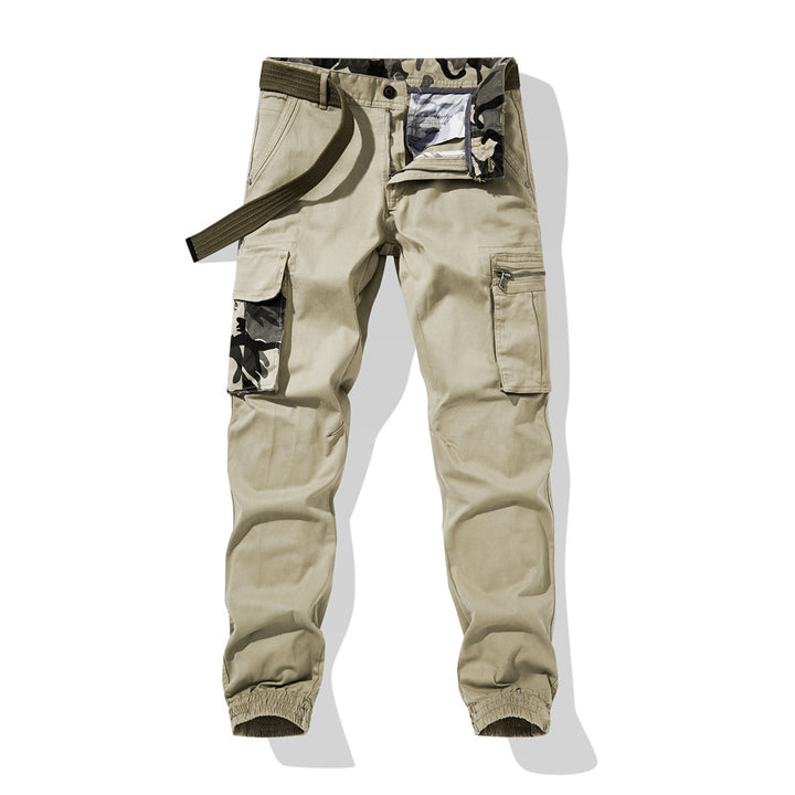 Herren bequeme Cargo-Hose mit elastischem Bund und zahlreichen praktischen Taschen Echoarchiv