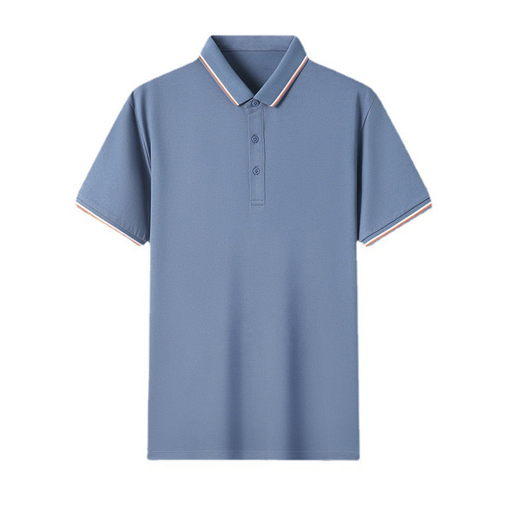 Herren Poloshirt mit atmungsaktivem Piqué-Gewebe und modernen Kontrastakzenten Echoarchiv