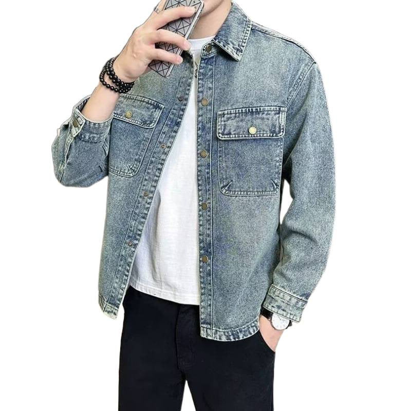 Herren Denim Überhemd Echo Archiv 1787799486