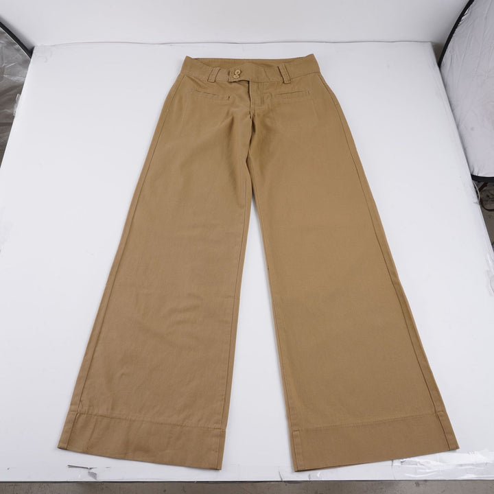 Damen weite Baumwollhose mit eleganter Schnittführung und praktischen Taschen Echo Archiv