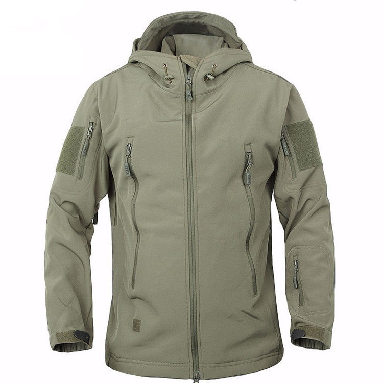 Herren technische Softshelljacke mit abnehmbarer Kapuze Echoarchiv