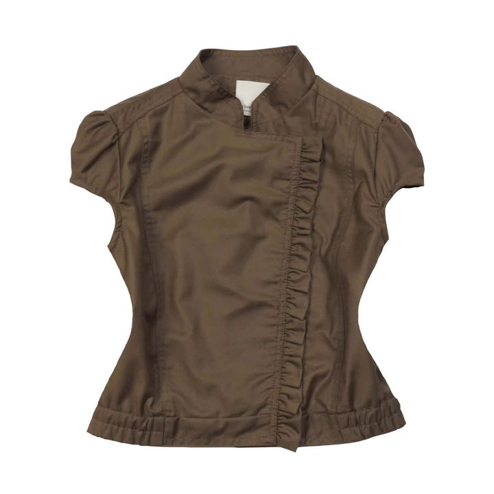 Damen Elegante Bluse mit Rüschen Echo Archiv