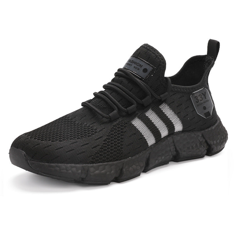 Herren Atmungsaktive Strick-Sneaker mit dämpfender Schaumsohle und Stretch-Fersenlasche Echoarchiv