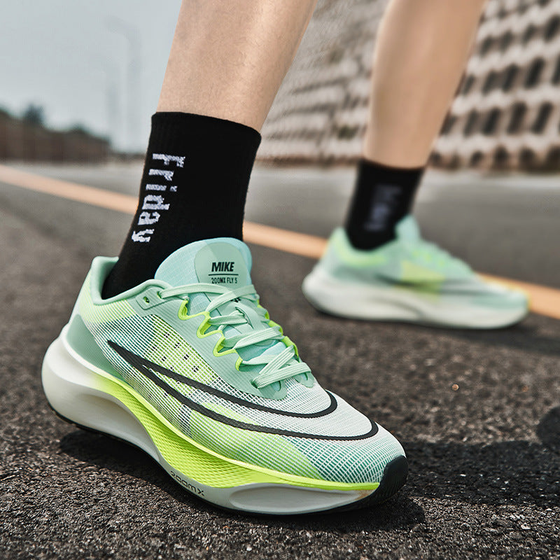 Unisex energieeffiziente Marathon-Laufschuhe mit reaktiver Schaum-Zwischensohle und stabiler Fersenkappe – Tavélo