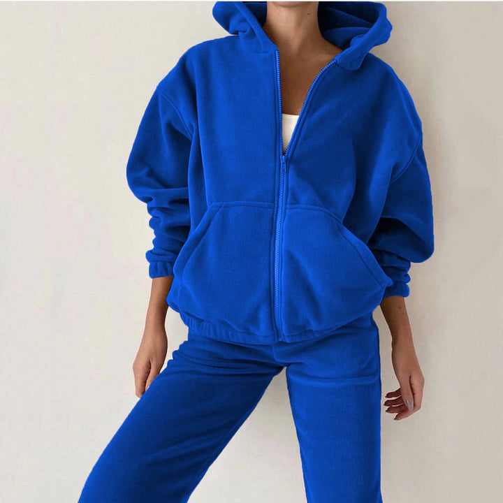 Damen nan oversized Kapuzenpullover-Set mit Cargo-Jogginghose Echo Archiv