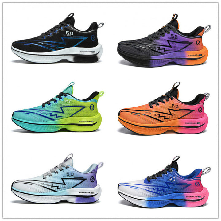 Unisex Performance-Laufschuhe mit gradienter Mesh-Oberschicht und reaktiver Schaumzwischensohle – Tavélo