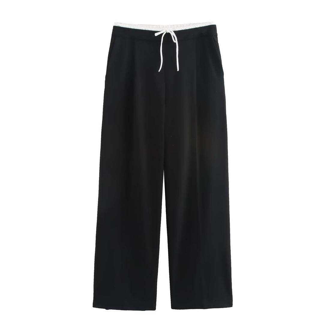 Damen elegante und bequeme Palazzo-Hose Echo Archiv