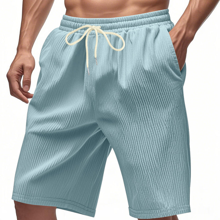 Herren Freizeit Shorts mit elastischem Bund und seitlichen Taschen Echoarchiv