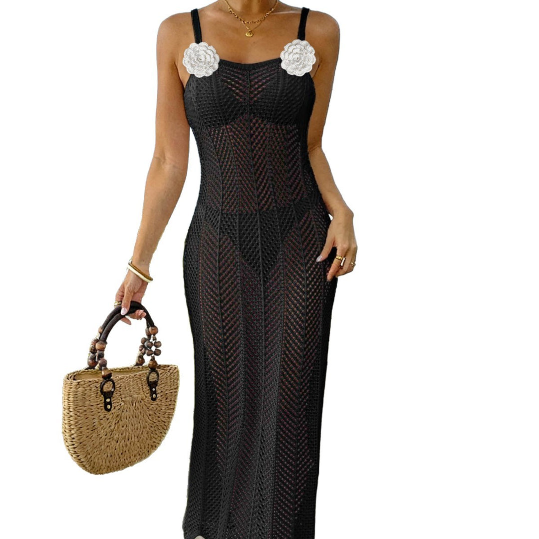 Damen transparenter Strandsarong mit elegantem Design Echo Archiv
