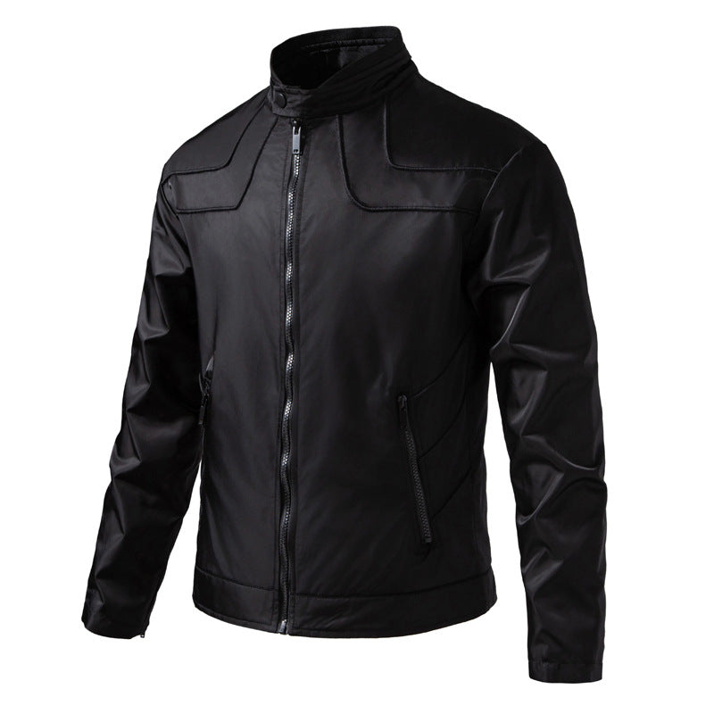 Herren Stylische Übergangsjacke mit hohem Stehkragen Echo Archiv