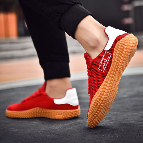 Herren Camouflage Strick-Sneaker mit griffiger Wabenprofilsohle und gepolstertem Knöchelkragen Echo Archiv