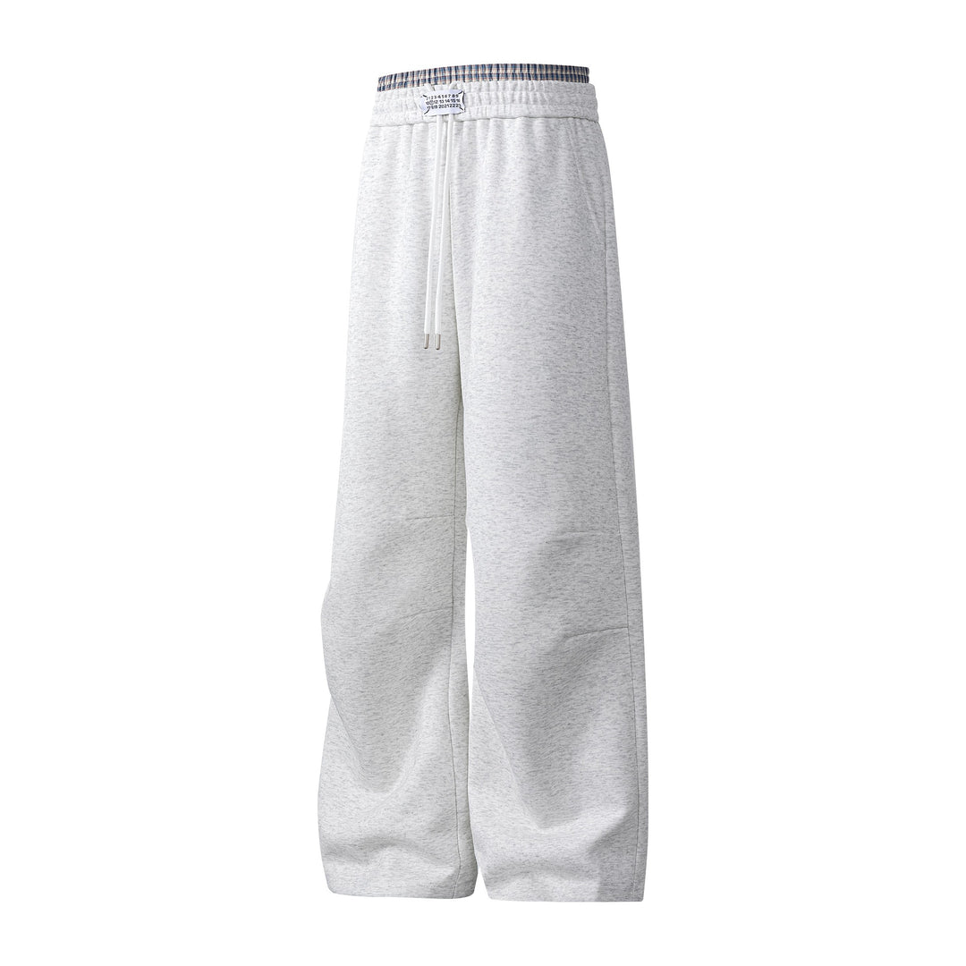 Herren weite Freizeithose aus atmungsaktivem Baumwollmix mit elastischem Bund und seitlichen Taschen Echoarchiv