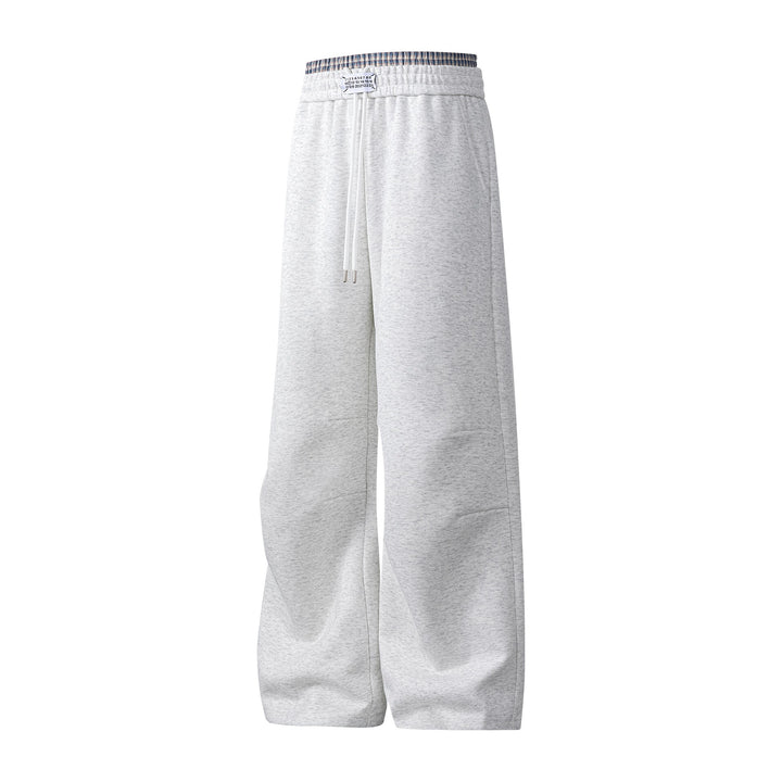 Herren weite Freizeithose aus atmungsaktivem Baumwollmix mit elastischem Bund und seitlichen Taschen Echoarchiv