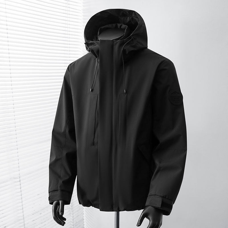 Herren Funktionsjacke mit Kapuze