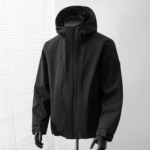 Herren Funktionsjacke mit Kapuze