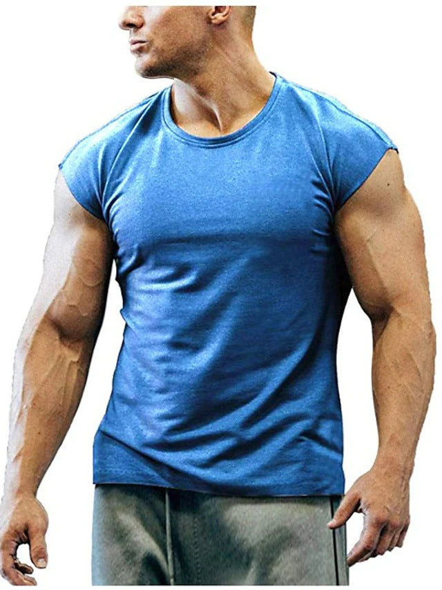 Herren ärmelloses Muskelshirt mit sportlichem Schnitt Echoarchiv