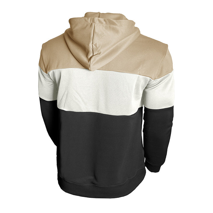 Herren Kapuzenpullover mit blockfarbenem Design Echoarchiv